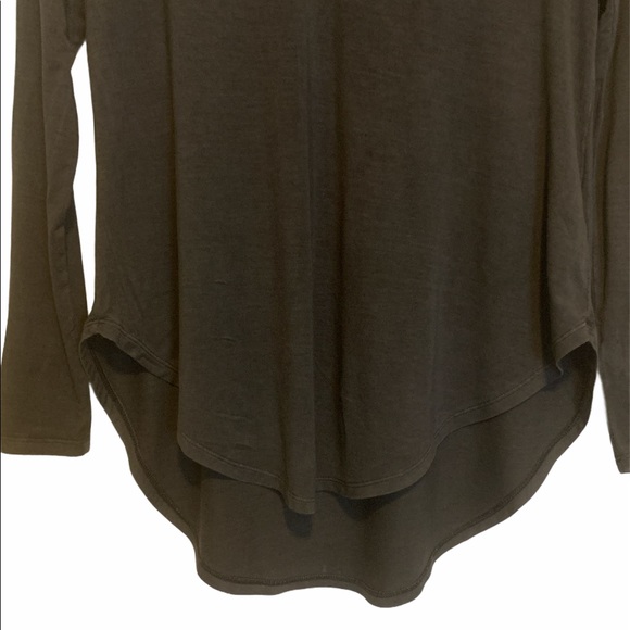 AEO Soft & Sexy Cage Front T-Shirt , Gray XS - Picture 4 of 10